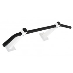 Prie sienos montuojamas skersinis SANRO LM-1 baltas-juodas, iki 150kg