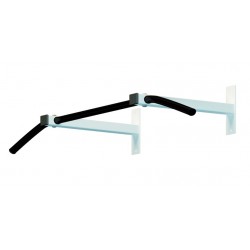 Prie sienos montuojamas skersinis SANRO PK-2 baltas-juodas, iki 150kg