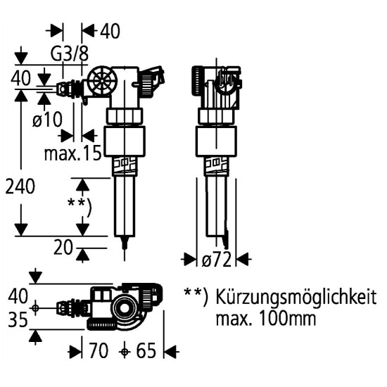 Prileidimo mechanizmas RAPID potinkiniams bakeliams