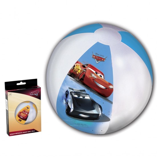 Pripučiamas kamuolys 45cm CARS