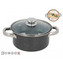 Puodas 20cm 2.5L neprid. GRANITE CRIS