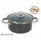 Puodas 20cm 2.5L neprid. GRANITE CRIS