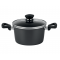 Puodas 20cm 2.5L neprid. indukc. Vitrex Granite