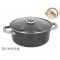 Puodas 24cm 3.7L neprid. GRANITE CRIS