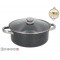 Puodas 26cm 4.7L neprid. GRANITE CRIS