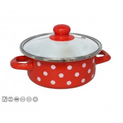 Puodas emal. 16cm 870ml s/d indukc. JAEN