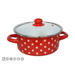 Puodas emal. 20cm 2.0L s/d indukc. JAEN