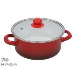 Puodas emal. 20cm 2.0L s/d indukc. MOON