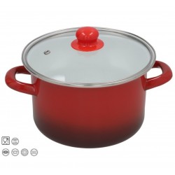 Puodas emal. 20cm 2.65L s/d indukc. MOON M