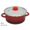 Puodas emal. 22cm 2.5L s/d indukc. MOON