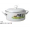 Puodas emal. 22cm 3.4L s/d BD09078D