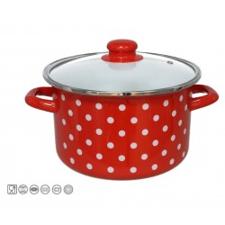 Puodas emal. 22cm 3.75L s/d indukc. JAEN M