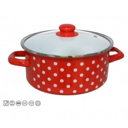 Puodas emal. 24cm 3.7L s/d indukc. JAEN