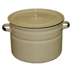 Puodas emal. 40.0L b/p