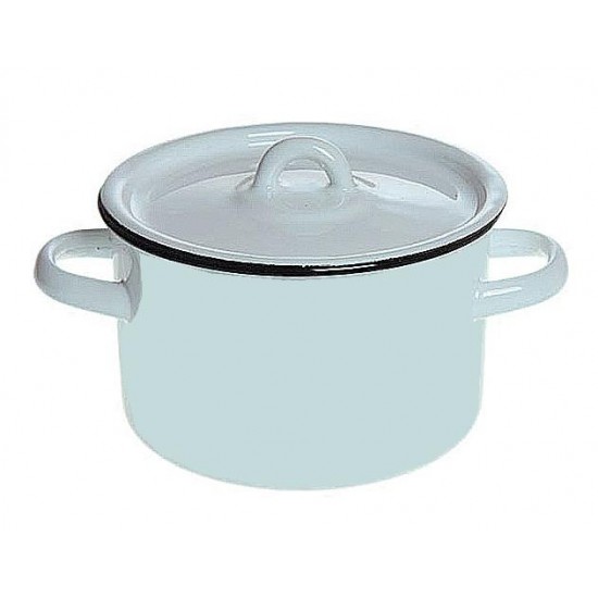 Puodas emaliuotas 1.5L b/p