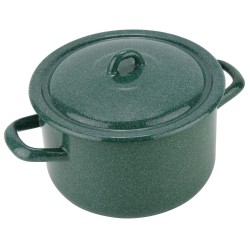 Puodas emaliuotas 18cm 3.0L s/d GREEN