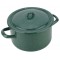 Puodas emaliuotas 18cm 3.0L s/d GREEN