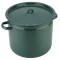 Puodas emaliuotas 26cm 12.4L s/d GREEN AL