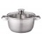 Puodas nerūd. pl. 20cm 3.4L indukc. PERLE