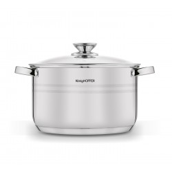 Puodas nerūd. pl. 24cm 5.0L indukc. BARI