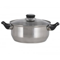 Puodas nerūd. pl. 24cm 5.0L indukc. GENESE QT