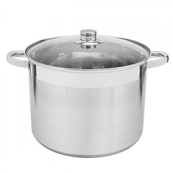 Puodas nerūd. pl. 28*21cm 12L GASTRO Puodas nerūd. pl. 28*21cm 12L GASTRO