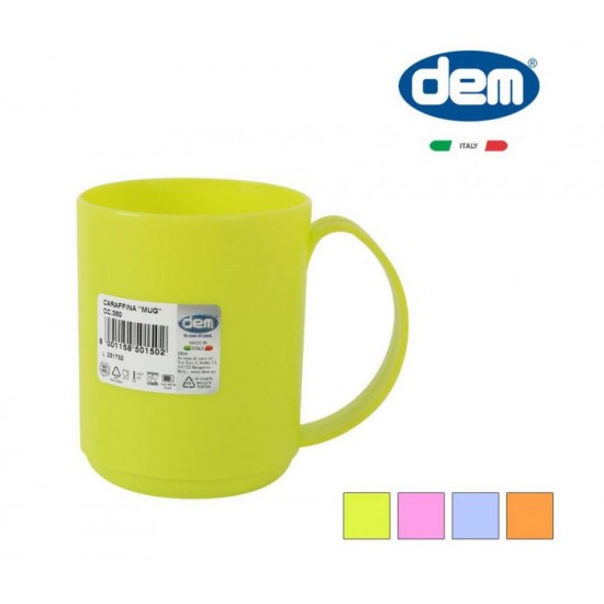 Puodukas plast. 380ml DEM