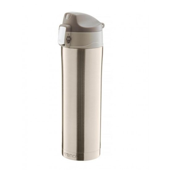 Puodukas - termosas met. 420ml AMB