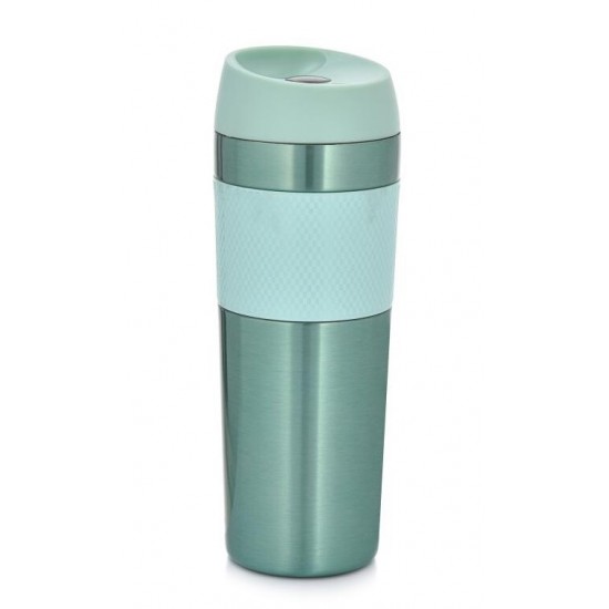Puodukas - termosas met. 450ml AMB ŽAL