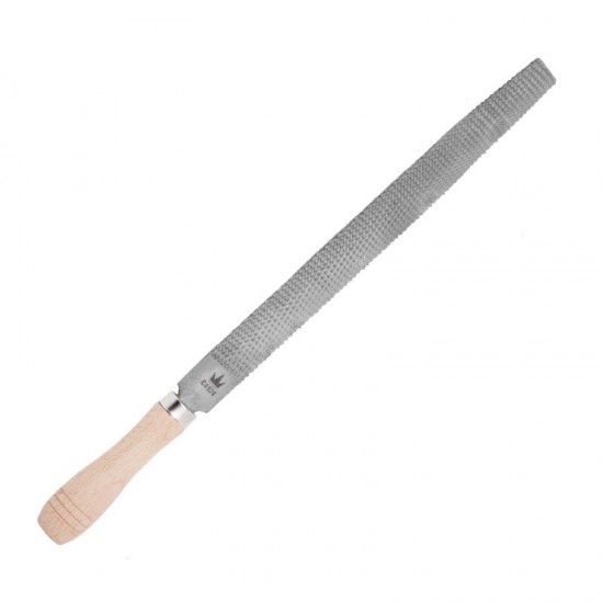 Pusapvalė dildė medienai 250mm Pusapvalė dildė medienai 250mm