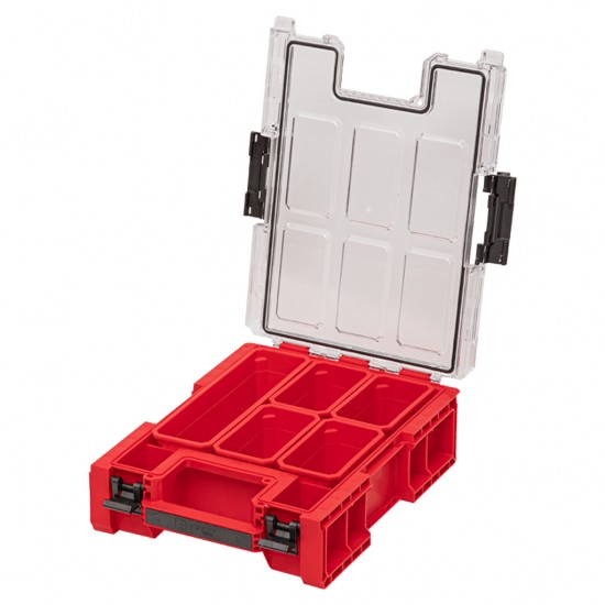 QBRICK ONE smulkmenų dėtuvė M PLUS 2.0 RED QBRICK ONE smulkmenų dėtuvė M PLUS 2.0 RED