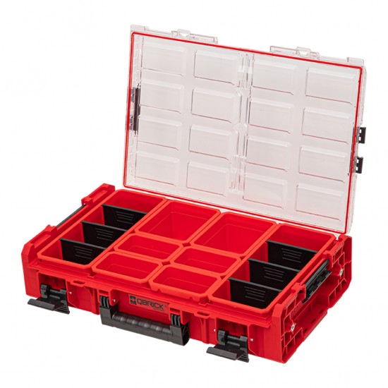 QBRICK ONE smulkmenų dėtuvė XL 2.0 RED QBRICK ONE smulkmenų dėtuvė XL 2.0 RED