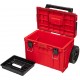QBRICK PRIME įrankių dėžė su ratukais RED QBRICK PRIME įrankių dėžė su ratukais RED