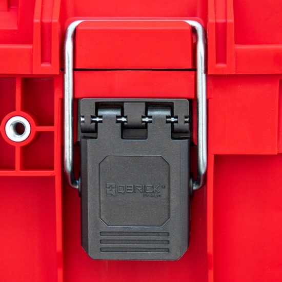 QBRICK PRIME įrankių dėžė su ratukais RED QBRICK PRIME įrankių dėžė su ratukais RED