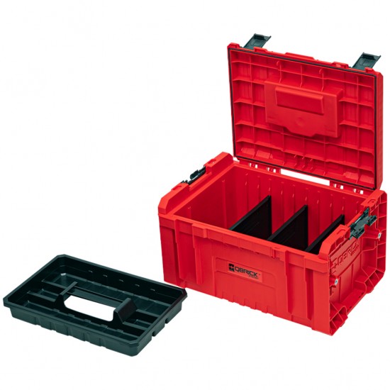 QBRICK PRO įrankių dėžė 2.0 RED QBRICK PRO įrankių dėžė 2.0 RED
