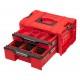 QBRICK PRO įrankių dėžė su 2 stalčiais 2.0 EXPERT RED