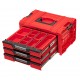 QBRICK PRO įrankių dėžė su 3 stalčiais 2.0 EXPERT RED QBRICK PRO įrankių dėžė su 3 stalčiais 2.0 EXPERT RED
