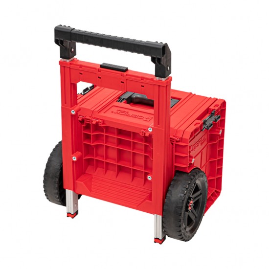 QBRICK PRO įrankių dėžė su ratukais 2.0 PLUS RED QBRICK PRO įrankių dėžė su ratukais 2.0 PLUS RED