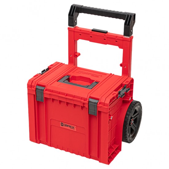 QBRICK PRO įrankių dėžė su ratukais 2.0 PLUS RED QBRICK PRO įrankių dėžė su ratukais 2.0 PLUS RED