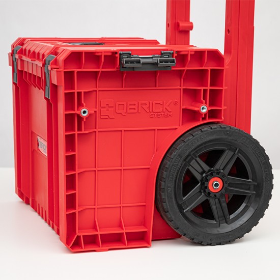 QBRICK PRO įrankių dėžė su ratukais 2.0 PLUS RED QBRICK PRO įrankių dėžė su ratukais 2.0 PLUS RED