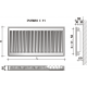 Radiatorius Purmo Compact C 11, 500-1000, pajungimas šone