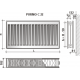 Radiatorius Purmo Compact C 22, 600-1200, pajungimas šone