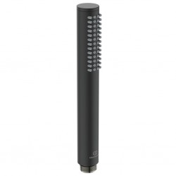 Rankinė dušo galva Ideal Standard, IdealRain Stick metalinė, Silk Black matinė juoda