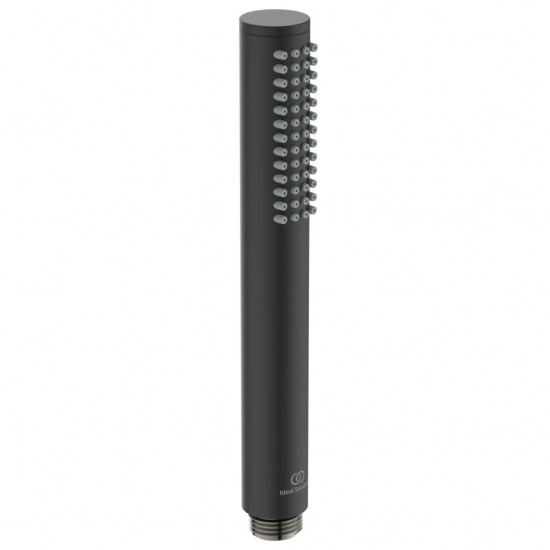 Rankinė dušo galva Ideal Standard, IdealRain Stick metalinė, Silk Black matinė juoda