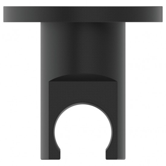 Rankinės dušo galvos laikiklis Ideal Standard IdealRain, Silk Black matinė juoda
