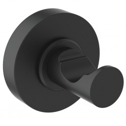 Rankšluosčių kabliukas Ideal Standard IOM, Silk Black juoda matinė