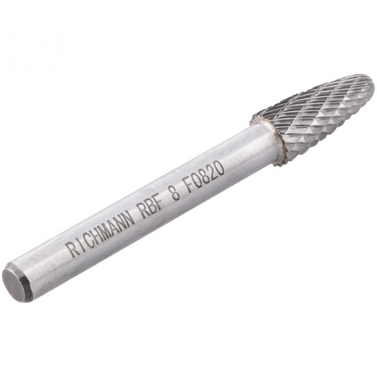 Richmann kietmetalio freza RBF 6x10 mm Richmann kietmetalio freza RBF 6x10 mm