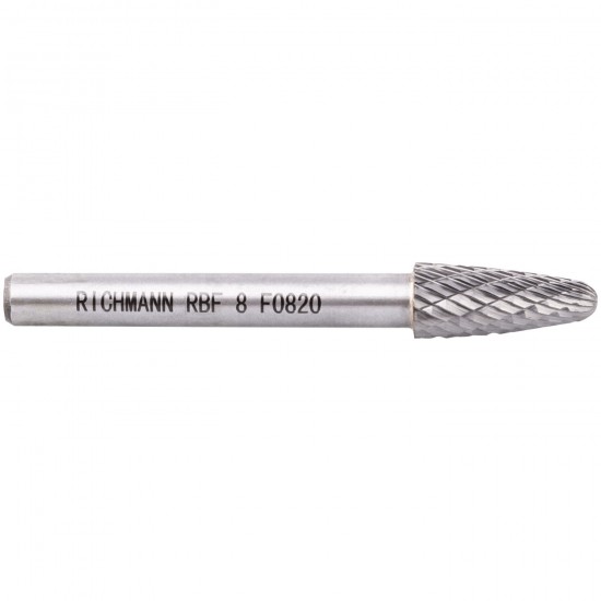Richmann kietmetalio freza RBF 6x10 mm Richmann kietmetalio freza RBF 6x10 mm