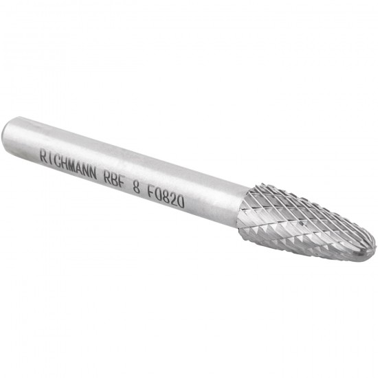 Richmann kietmetalio freza RBF 6x12 mm Richmann kietmetalio freza RBF 6x12 mm