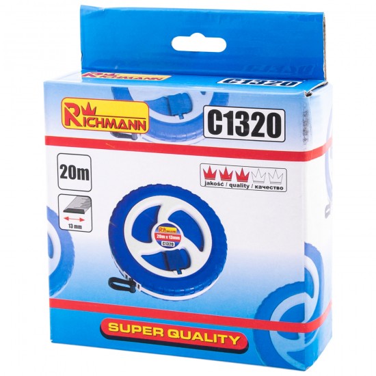 Ruletė PVC 20 m x 13 mm Ruletė PVC 20 m x 13 mm